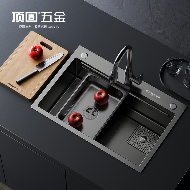 7618 石纹手工水槽